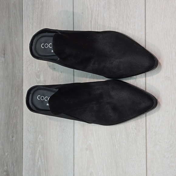 Coconut by Matisse Women Leave IT Pionted Toe mule Heels shoes sz 10M - Picture 3 of 12